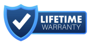Our Outdoor Lighting comes with a Lifetime Warranty